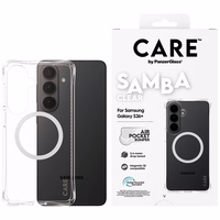 CARE by PanzerGlass Samba Transparent Qi Case for Samsung Galaxy S26+ - Transparent