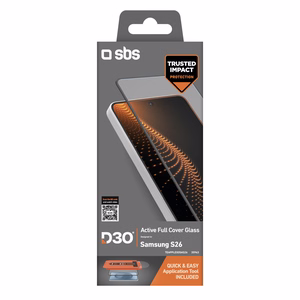 SBS D3O stiklas su aplikatoriumi skirtas Samsung Galaxy S26