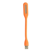 Mini LED Lamp Silicone USB Orange