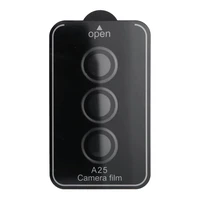 Kameros objektyvo apsauginis stiklas 9H skirtas SAMSUNG A25 juodas