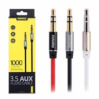 LAIDAS JACK-JACK 3,5mm 1M REMAX baltas