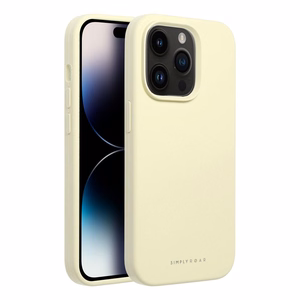 Roar Cloud Skin silikoninis dėklas iPhone 15 Pro Light Yellow