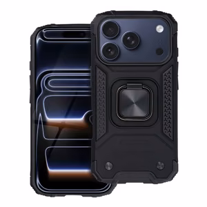 NITRO dėklas telefonui IPHONE 17 Pro juodas