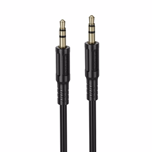 Borofone kabelis AUX BL25 Nice - jack 3,5mm į jack 3,5mm - 1 metras juodas