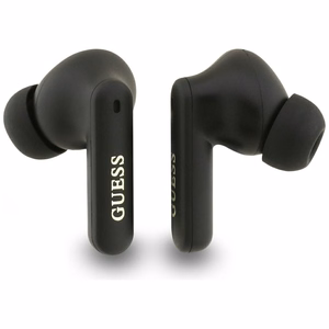 Belaidės ausinės TWS ENC Guess 4G Classic Metal Logo juodos spalvos