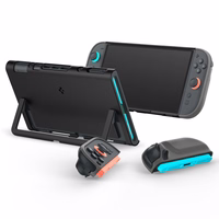 Spigen Nano Pop dėklas Nintendo Switch 2 konsolei - juodas