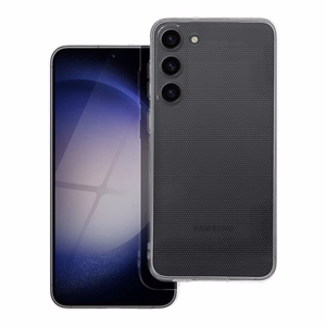 Skaidrus dėklas telefonui 2 mm SAMSUNG S23 Plus (kameros apsauga) permatomas