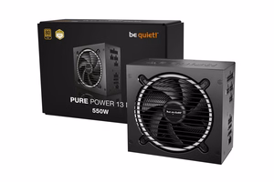 be quiet! Pure Power 13M Maitinimo Šaltinis 550W 80 Plus Gold