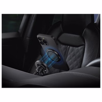 Uniq Gripfit Premium 360 magnetinis laikiklis su atrama – juodas / anglies juodas