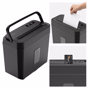 Kompaktiška kryžminio pjovimo dokumentų naikintuvė, P-4 GDPR, 4 lapai, 8 l