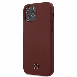 Mercedes силиконовый чехол Line для iPhone 12 / iPhone 12 Pro - Красный