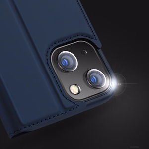 DUX DUCIS Skin Pro knygos stiliaus dėklas telefonui iPhone 13 mini (m) - auksinis (m)