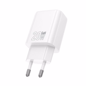 Įkroviklis Hoco N61 (1xUSB-C;1xUSB 20W) baltas