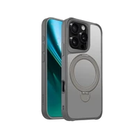 Etteri Matinis Mag Ring dėklas for iPhone 16 Pro 6,3" pilkas