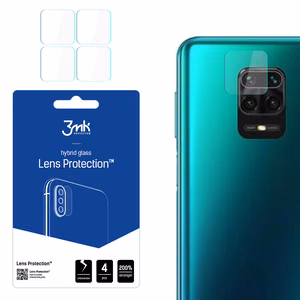 3mk Objektyvo apsaugos stiklas hibridinis telefonui Xiaomi Redmi Note 9 Pro Max