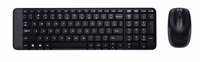 Logitech G MK220 klaviatūra Radijo dažnio belaidė QWERTY JAV tarptautinė versija Juoda
