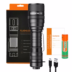 Žibintuvėlis Superfire F5, 1100lm, USB