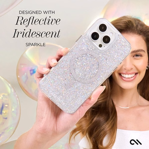 Case-Mate Twinkle MagSafe dėklas, skirtas iPhone 16 Pro, „Disco“