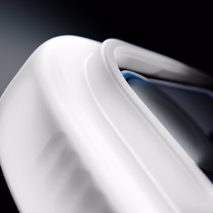 "3mk Smoke MagCase" dėklas "iPhone 17 Pro" - baltos spalvos permatomas