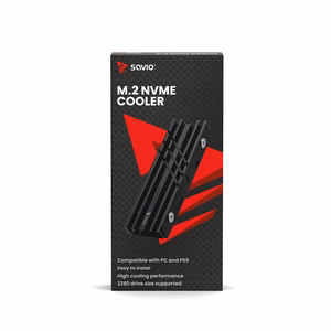 SAVIO AK-60 aušintuvas M.2 NVME 2280 diskams, juodas