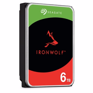 Seagate IronWolf vidinis kietasis diskas 6 TB 256 MB 3.5" Serial ATA III (ST6000VN006)