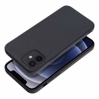 Matinis dėklas telefonui IPHONE 12 juodas