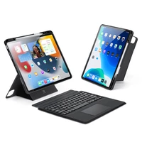Dėklas su klaviatūra Dux Ducis DK Apple iPad Air 13 2024/iPad Air 13 2025/iPad Pro 12.9 2018/2020/2021/2022 juodas