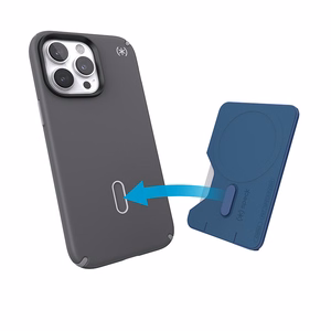 Speck ClickLock magnetinė piniginė, skirta MagSafe, „Coastal Blue / Space Blue“ spalvos