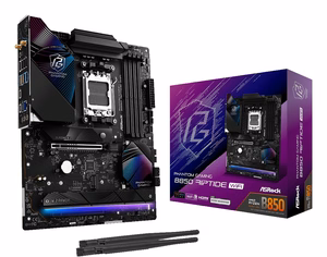 Asrock Phantom Gaming B850 Riptide WiFi pagrindinė plokštė AMD B850 Socket AM5 ATX