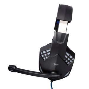 Проводные игровые наушники ART Jack 3,5 mm / USB A с микрофоном G11 чёрные