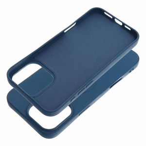 Dėklas Silicone Mag Cover (big hole) (MagSafe) skirtas iPhone 16 Pro Max mėlynas