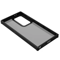 Crystal Black dėklas telefonui Samsung Galaxy S24 Ultra juodas