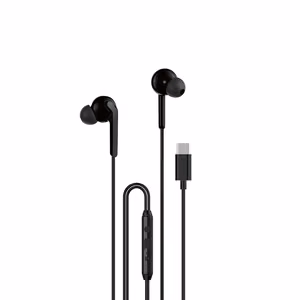 Dudao X3C+ проводные внутриканальные наушники USB-C 1,2 м — чёрный