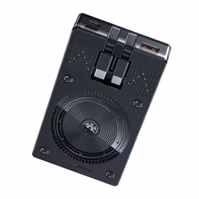 Išorinė baterija WK Design "WP-331" juodas 10000mAh (Wireless Charge 15W / PD 20W / QC3.0 22.5W)