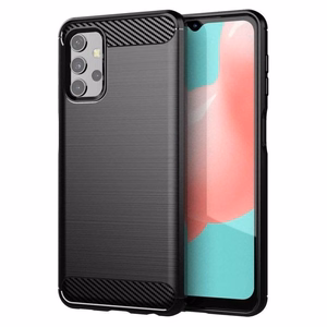 CARBON dėklas telefonui SAMSUNG A32 LTE ( 4G ) juodas