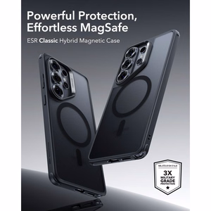 "ESR Classic Hybrid MagSafe" dėklas "Samsung Galaxy S26 Ultra" - juodas