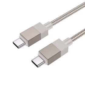 Kabelis USB C į USB C Hoco 3A 60W 1 m X110 auksinis