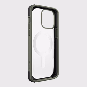 Raptic X-Doria Apsauginis dėklas iPhone 14 Pro Max su Magnetine šarvuota danga žalia