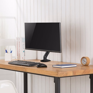 Maclean MC-860N monitoriaus laikiklis su dujine spyruokle, 13"–27", 8 kg, juodas