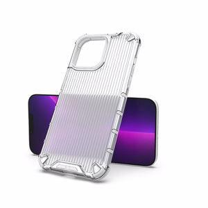 Ombre Protect Case для iPhone 13 Pro бронированный чехол розово-синий