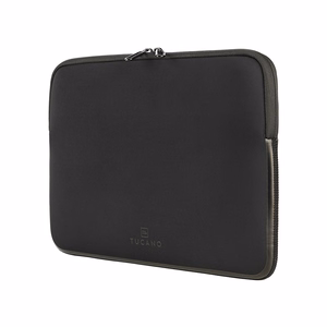 Juoda Tucano Elements 2 4 mm neopreno įmautė MacBook Air 13 col. (2018–2024), MacBook Pro 13 col. (2016–2022) ir 12 col. nešiojamiesiems kompiuteriams