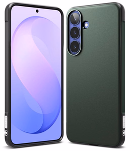 Ringke Onyx dėklas, skirtas Samsung Galaxy S26 FE, tamsiai žalias