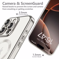 Tech-Protect MagFlex Magnetinis dėklas iPhone 16 Pro - titano