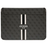 Guess 4G Printed Stripes 14" nešiojamojo kompiuterio dėklas - juodas
