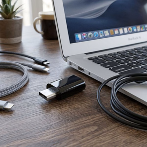 Adapteris Type C to Micro USB Blue Star - juodas