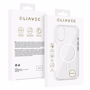 Liavec Pure Case for Iphone 17 white (Camera Control Button)