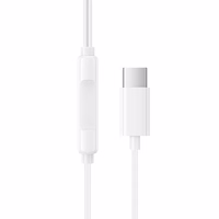 Borofone ausinės BM100 Fuente su mikrofonu Type C (DAC) baltos