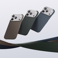 Benks Magnetic Armor Tint Kevlar 1000D (A070) Iphone 17 Pro Max mėlynas