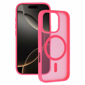 Tel Protect Aura Matte Magsafe чехол Iphone 15 Pro ярко-розовый