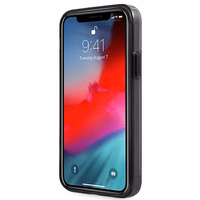 AMG Metalinis dažytas iPhone 12 Pro Max dėklas - skaidrus